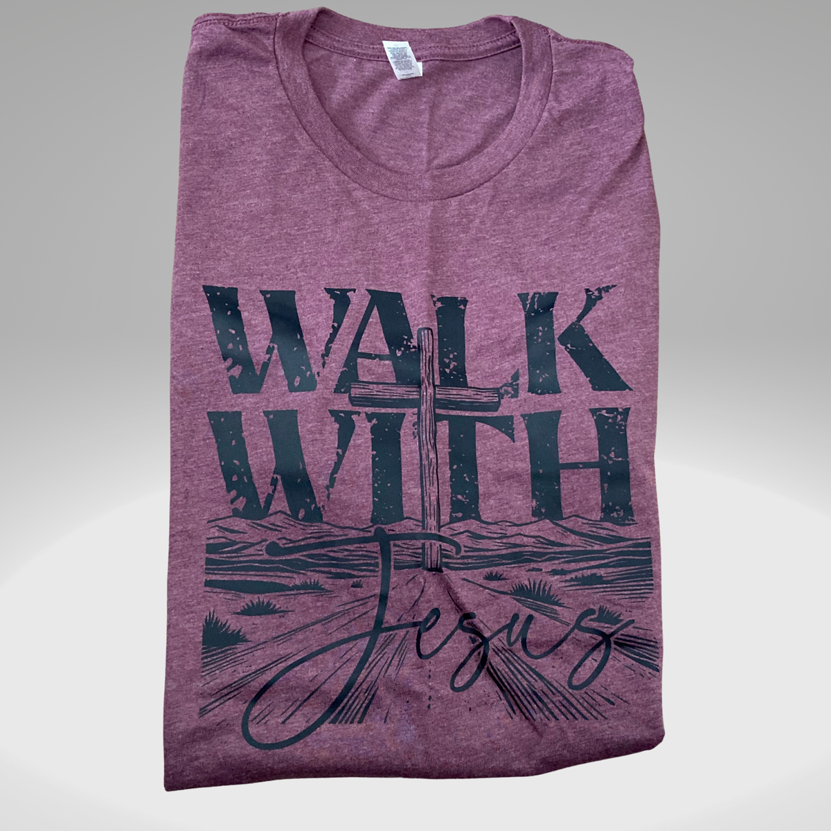 Walk with Jesus - Short-Sleeve T-Shirt